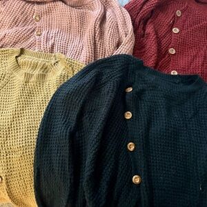 4 sweater bundle- size XL